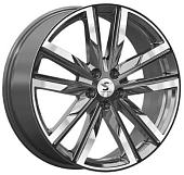 20x8  5x114,3 ET45 d.66,1  КиК  КР014 Diamond Gloss Graphite