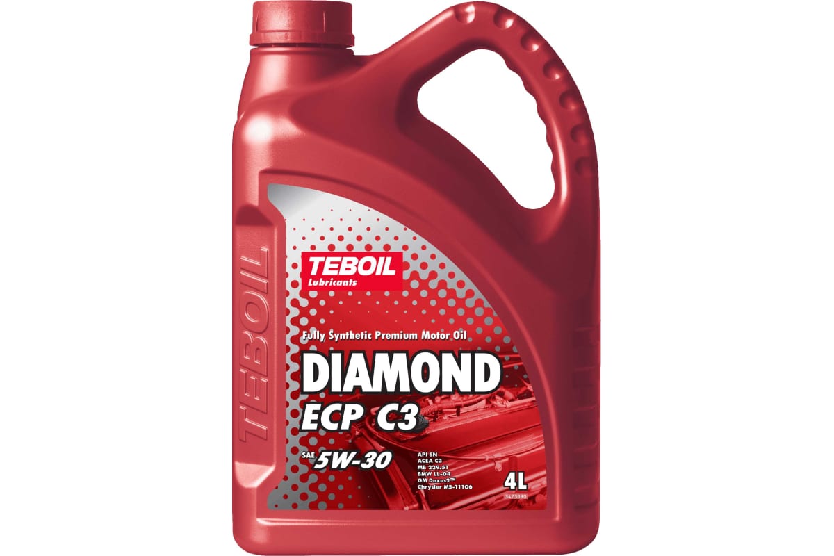 TEBOIL DIAMOND ECP C3 5W-30 API-SN ACEA-C3,С2 4л