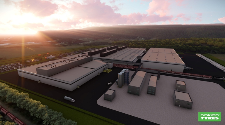 NOKIAN получит финансовую помощь для строительства шинного завода