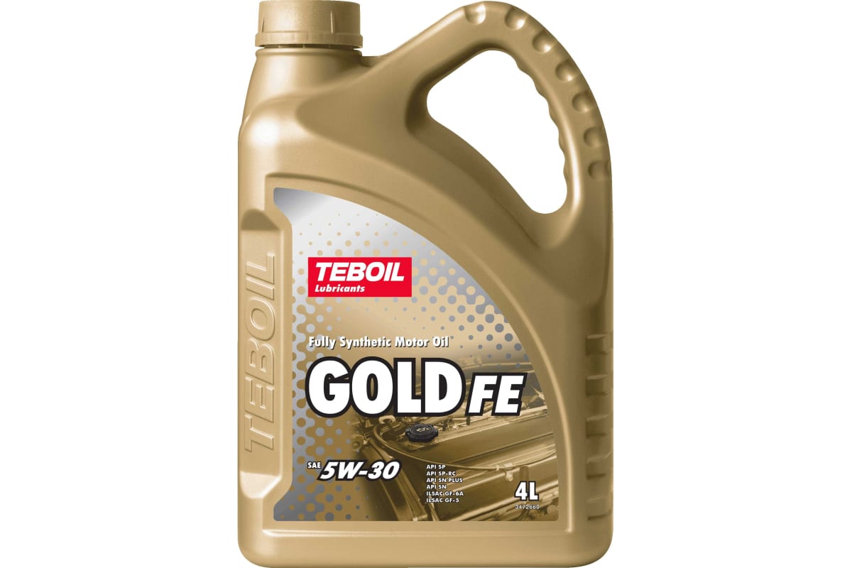 TEBOIL Gold FE 5W-30 API-SP,SP-RC,SN Plus,SN ILSAC-GF-6,GF-5 4л 