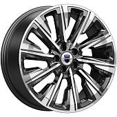 19x7,5  5x114,3 ET40 d.66,6  КиК  Галего алмаз чёрный
